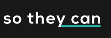 So They Can